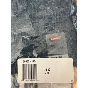 Levi's 505™ Regular Fit Straight Leg Stretch Men's Jeans - NEW! Size 30 x 30